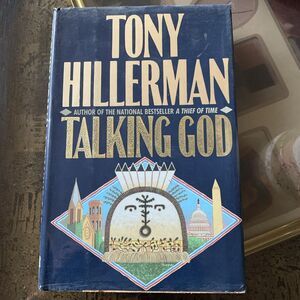 Talking God by Tony Hillerman 1st Printing First Edition 1989 Paperback